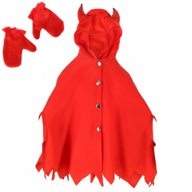 Karnavalinis velnio kostiumas S dydžio