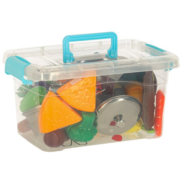 Daržovių ir vaisių pjaustymo rinkinys 36 el. su priedais - kūrybi&scaron;ka maisto gaminimo pramoga