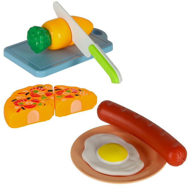 Daržovių ir vaisių pjaustymo rinkinys 36 el. su priedais - kūrybi&scaron;ka maisto gaminimo pramoga