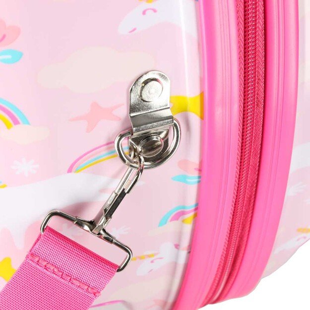 Vaiki&scaron;kas kelioninis lagaminas ant ratukų rankinis bagažas vienaragis