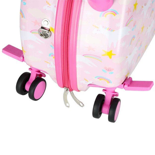 Vaiki&scaron;kas kelioninis lagaminas ant ratukų rankinis bagažas vienaragis