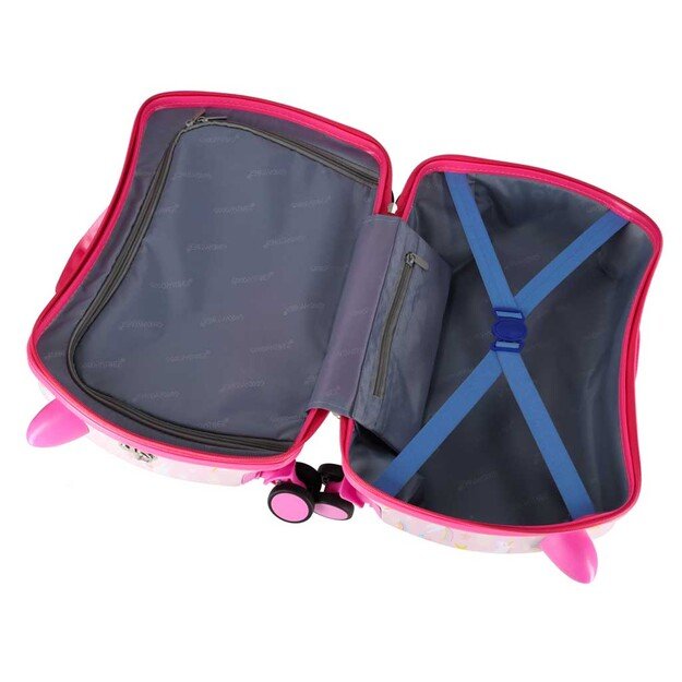 Vaiki&scaron;kas kelioninis lagaminas ant ratukų rankinis bagažas vienaragis