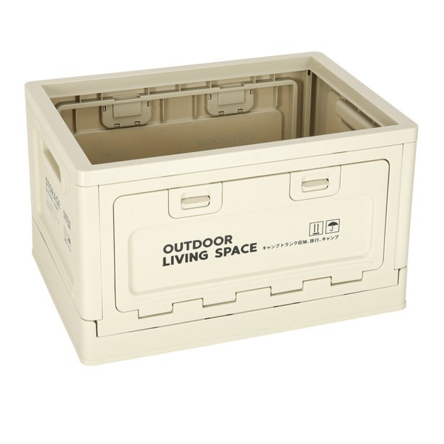 Bagažinės stovyklavimo dėžės organizatorius