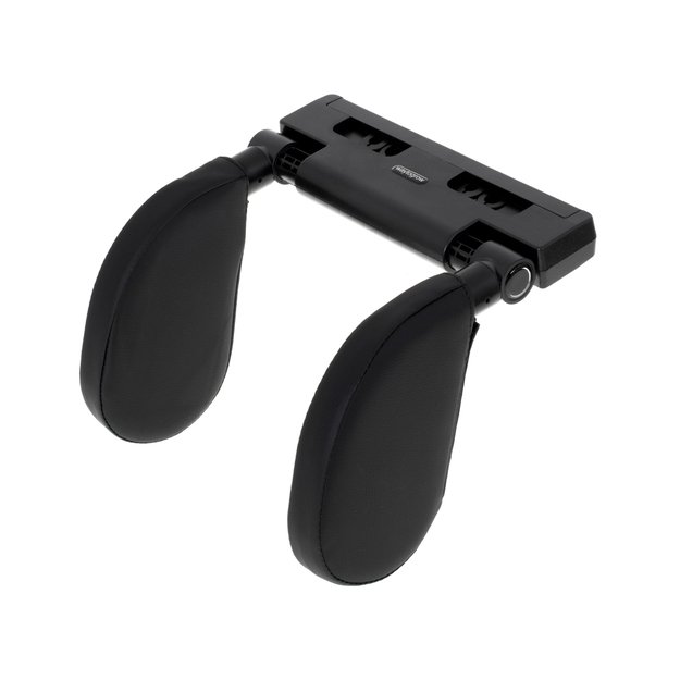 Galvos ir kaklo reguliuojamas automobilio galvos atlo&scaron;as juodas