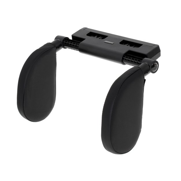 Galvos ir kaklo reguliuojamas automobilio galvos atlo&scaron;as juodas