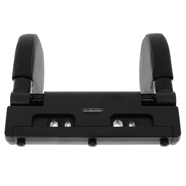 Galvos ir kaklo reguliuojamas automobilio galvos atlo&scaron;as juodas