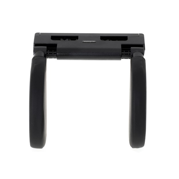 Galvos ir kaklo reguliuojamas automobilio galvos atlo&scaron;as juodas