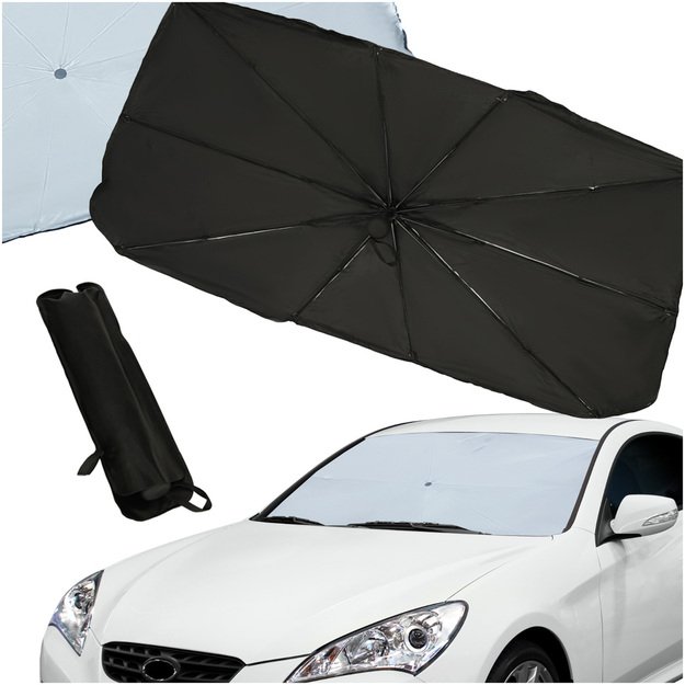 Skėtis nuo saulės nuo priekinio automobilio stiklo 65x110cm