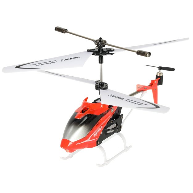 SYMA S5 RC sraigtasparnis 3CH raudonas