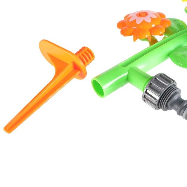 Vandens purk&scaron;tuvų fontanas vaikams gėlių