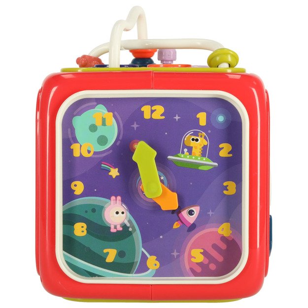 Mokomasis žaislas interaktyvus sensorinis manipuliacinis kubelių rū&scaron;iuoklis