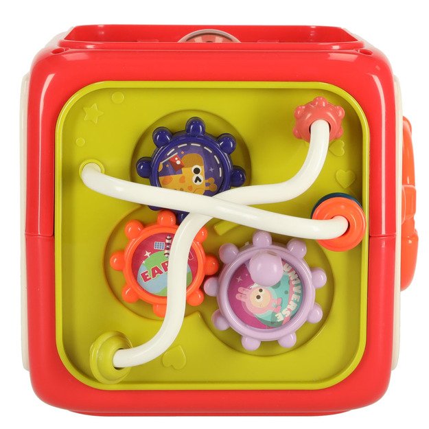 Mokomasis žaislas interaktyvus sensorinis manipuliacinis kubelių rū&scaron;iuoklis