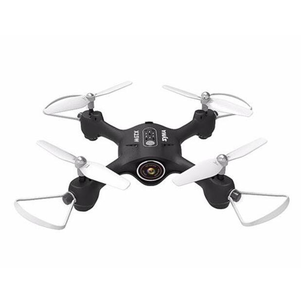  Syma X23W  2.4GHz 4CH FPV Wi-Fi RC dronas juodas