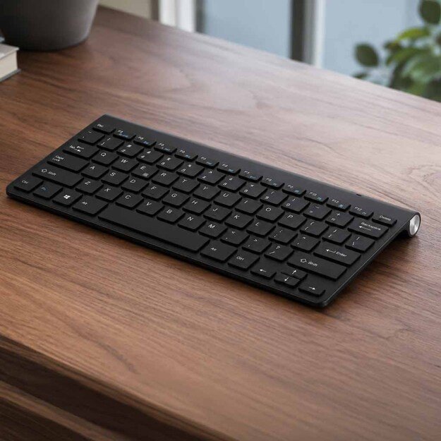  Smart TV  belaidė klaviatūra juoda