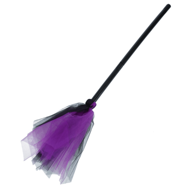 Raganos kostiumas mergaitei 3 dalių violetinis 1