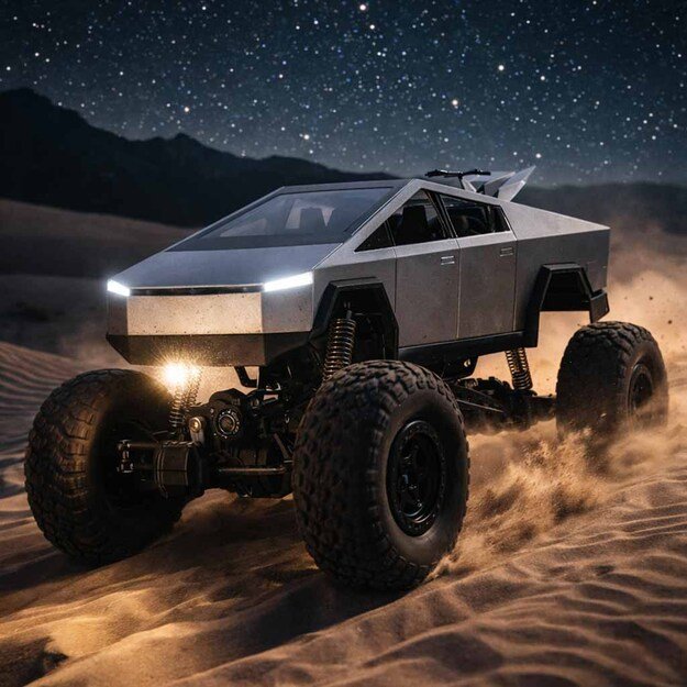 Nuotoliniu būdu valdomas sunkvežimis Pickup Truck Climbing Vehicle 1:8 2.4GHz