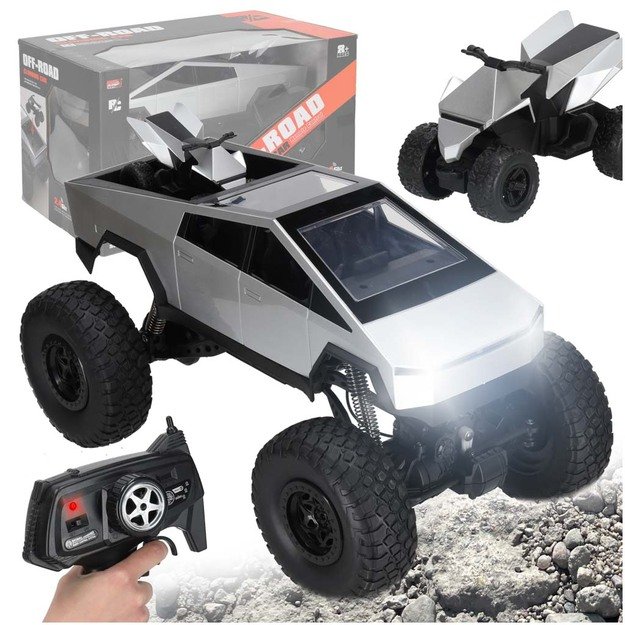 Nuotoliniu būdu valdomas sunkvežimis Pickup Truck Climbing Vehicle 1:8 2.4GHz