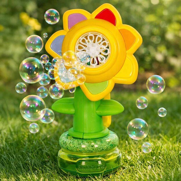 Muilo burbulų ma&scaron;ina automatinis gėlių generatorius burbulų muzikos &scaron;viesa