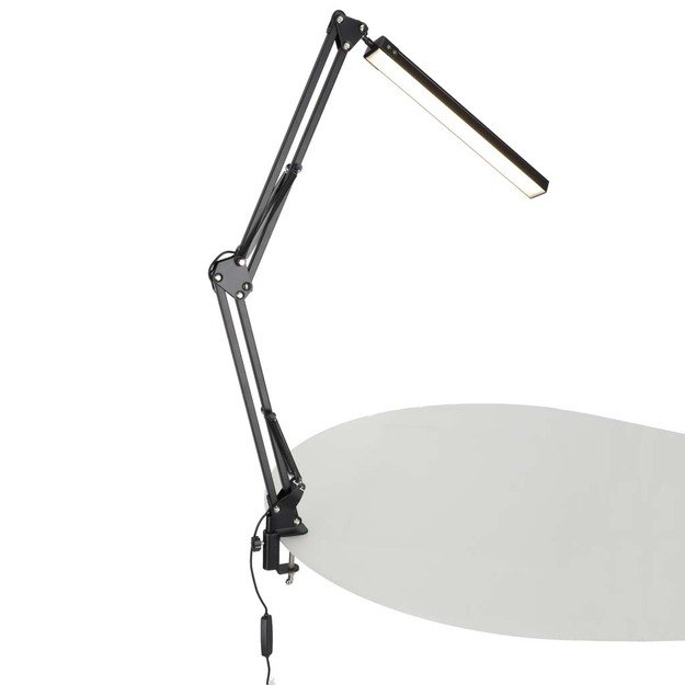 LED stalinis &scaron;viestuvas USB pasukama rankena 2 tvirtinimo būdai