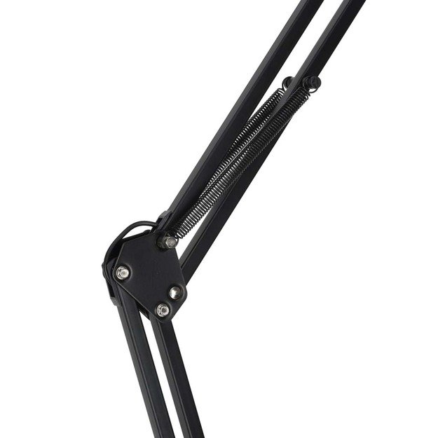 LED stalinis &scaron;viestuvas USB pasukama rankena 2 tvirtinimo būdai