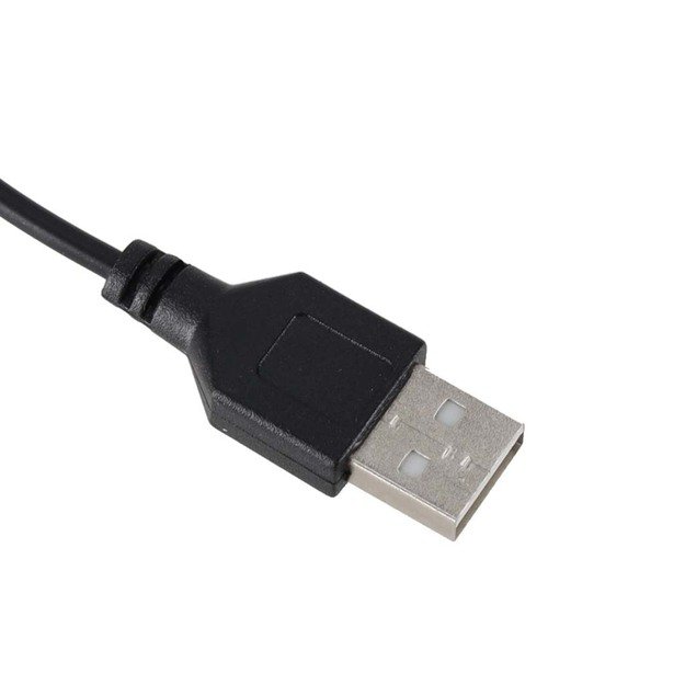 LED stalinis &scaron;viestuvas USB pasukama rankena 2 tvirtinimo būdai