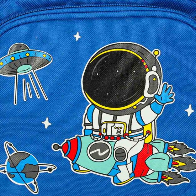 Vaikų darželio mokyklinė kuprinė vaikų astronautas 30x22x11cm