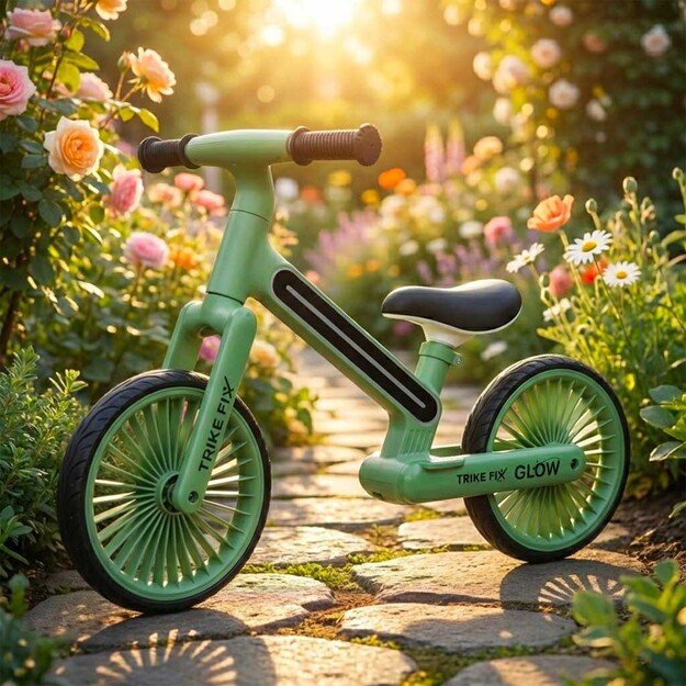 Trike Fix Glow LED krosinis dviratis žalias