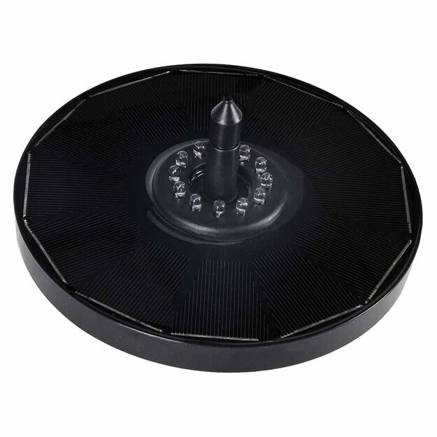 LUARO saulės tvenkinio fontanas sodo plūduriuojantis siurblys LED RGB 16cm