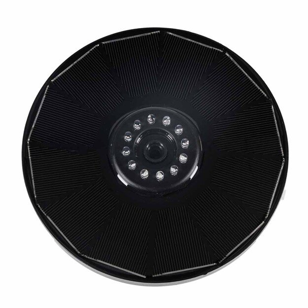 LUARO saulės tvenkinio fontanas sodo plūduriuojantis siurblys LED RGB 16cm