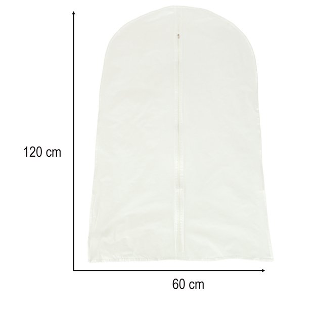 Kostiumo drabužių užvalkalas permatomas 60 x 120 cm