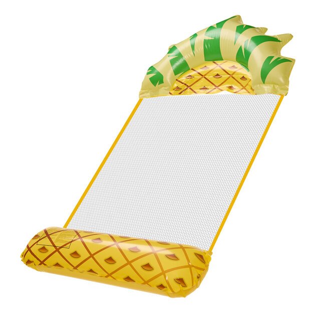 Pripučiamas paplūdimio čiužinys hamakas vandens gulto kėdė baseinas ananasas