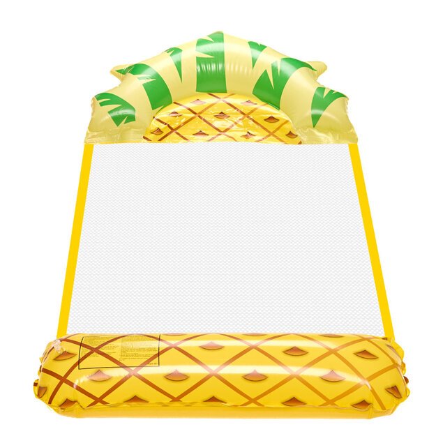 Pripučiamas paplūdimio čiužinys hamakas vandens gulto kėdė baseinas ananasas