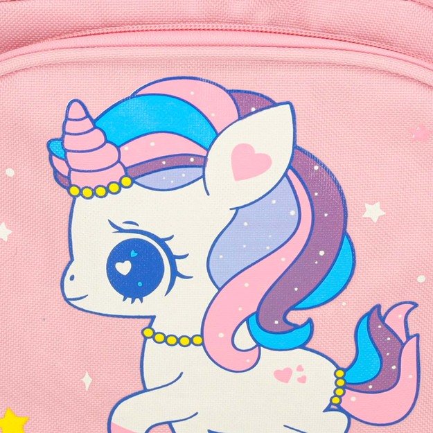 Vaikų darželio mokyklinė kuprinė vaikams vienaragis 30x22x11cm