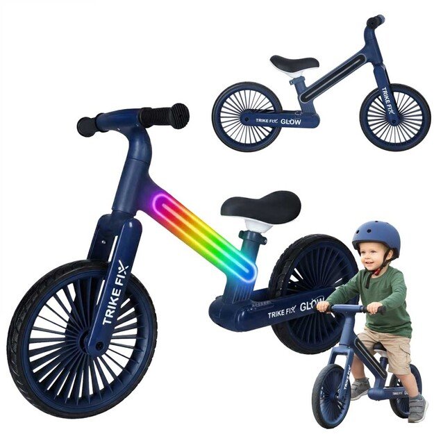 Trike Fix Glow LED krosinis dviratis tamsiai mėlyna