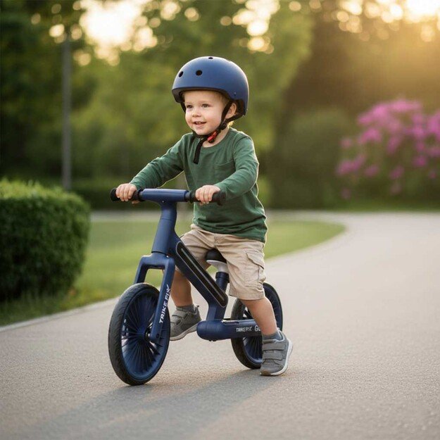 Trike Fix Glow LED krosinis dviratis tamsiai mėlyna