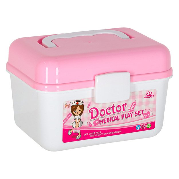 Gydytojo bagažinės rinkinys mažas gydytojo garsas 35 elementai