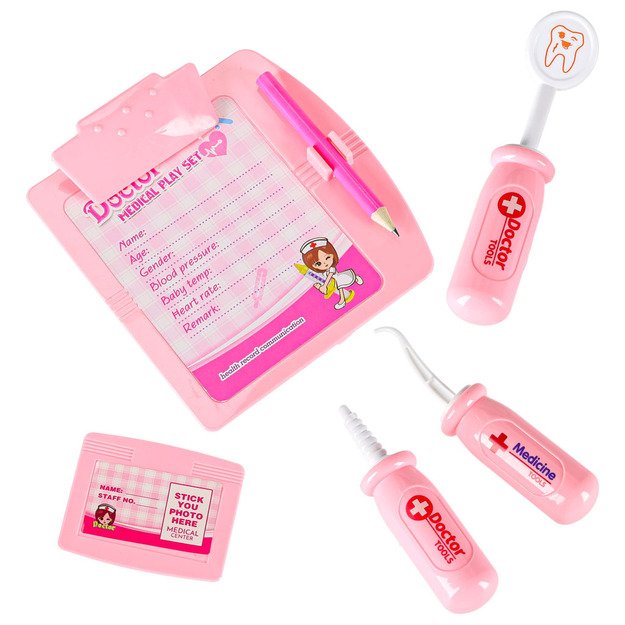 Gydytojo bagažinės rinkinys mažas gydytojo garsas 35 elementai