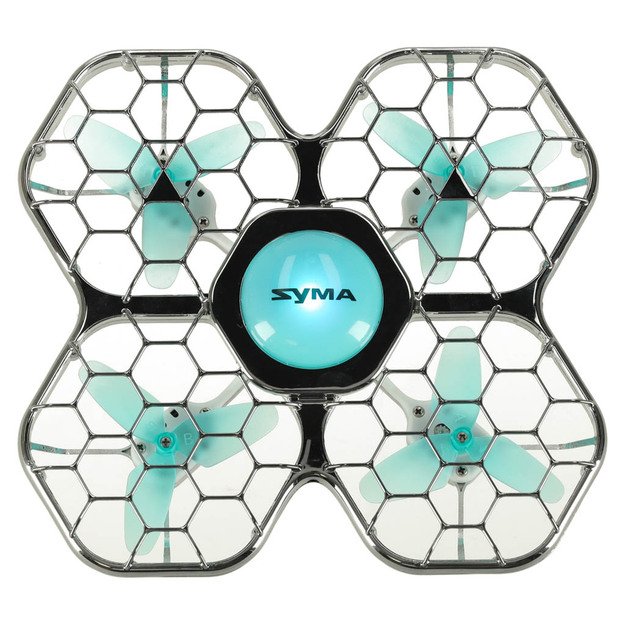  Syma X26PRO  2,4 GHz  Wi-Fi  RC dronas juodas