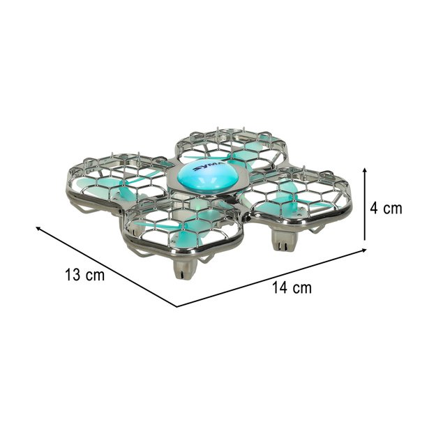  Syma X26PRO  2,4 GHz  Wi-Fi  RC dronas juodas