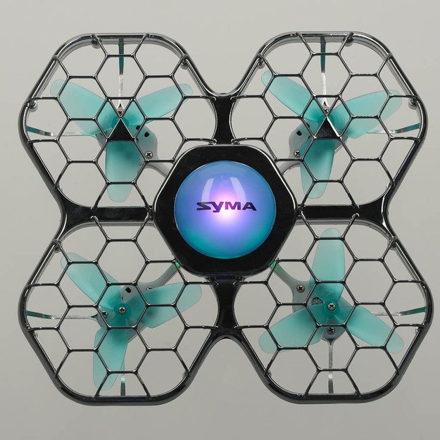  Syma X26PRO  2,4 GHz  Wi-Fi  RC dronas juodas