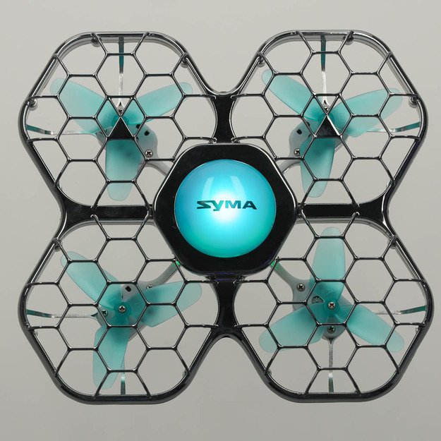  Syma X26PRO  2,4 GHz  Wi-Fi  RC dronas juodas