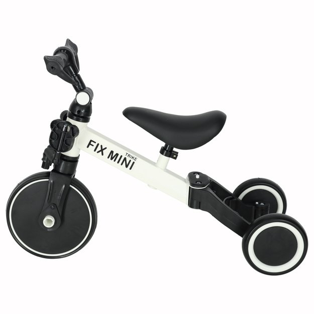 Trike Fix Mini krosinis triratukas 3in1 su pedalais baltas