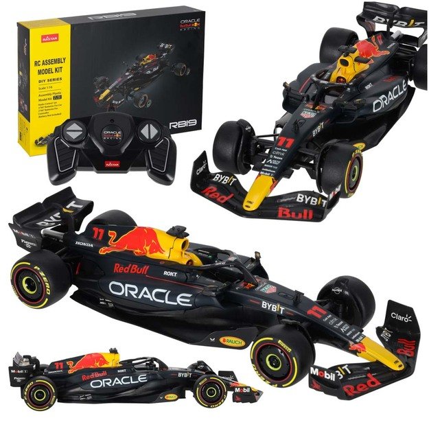 Rastar 92600  Oracle Red Bull Racing RB19  nuotolinio valdymo automobilis 1:16 surinkimo rinkinys