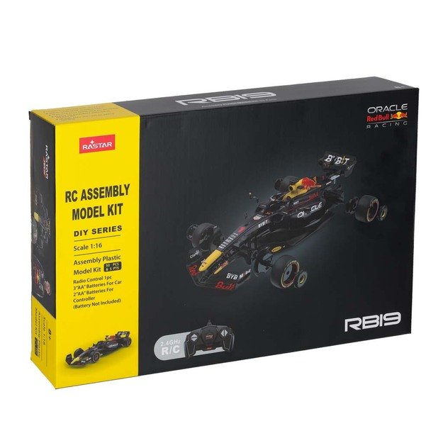 Rastar 92600  Oracle Red Bull Racing RB19  nuotolinio valdymo automobilis 1:16 surinkimo rinkinys