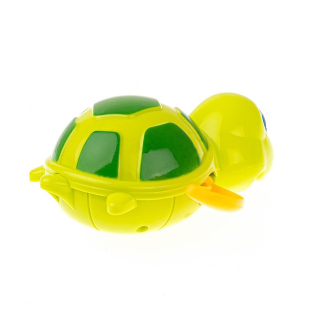 Žalias prisukamas vandens vėžlys vonios žaislas