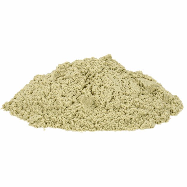 Kinetinis smėlis 1 kg maišelyje, natūralus smėlio spalvos
