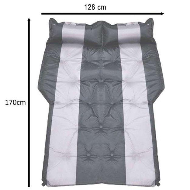 Pripučiamas čiužinys automobilinė lova 180x120cm juodas