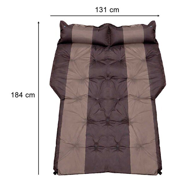 Pripučiamas čiužinys automobilinė lova 180x120cm juodas