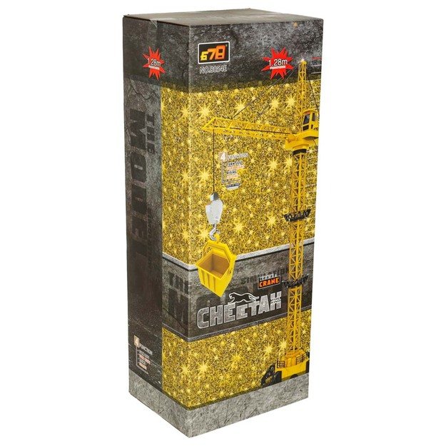 RC kranas su kabliu 4CH 128cm