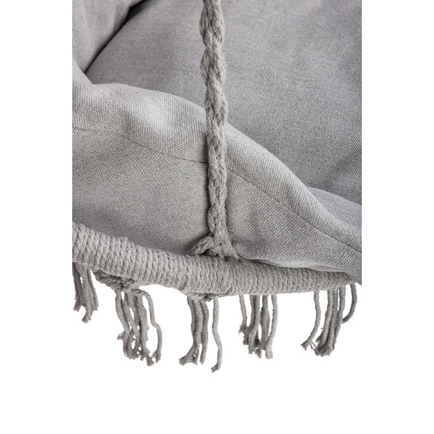 Sodo sūpynės  Stork s nest  su pagalvėle XXL pilka 150kg